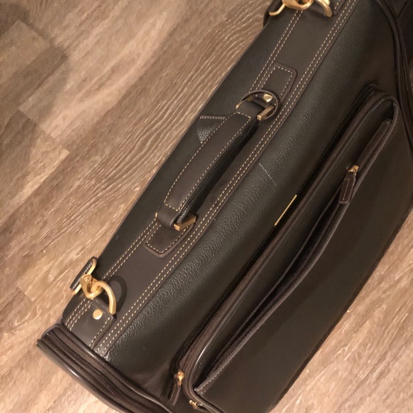 Brown Brooks Brothers Luggage Set - Picture 2 of 5